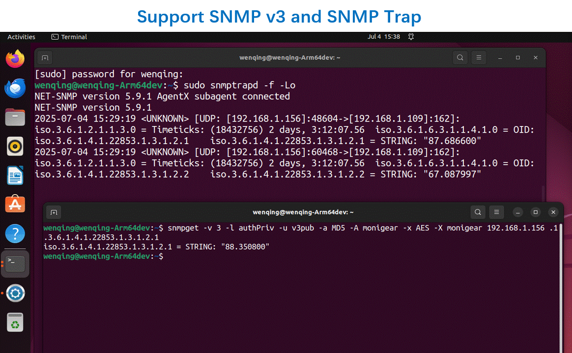 SNMP-Unterstützung