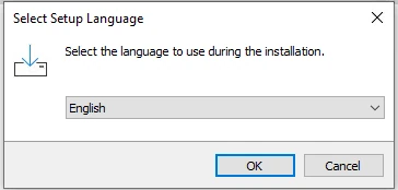 Auswahl der Installationssprache