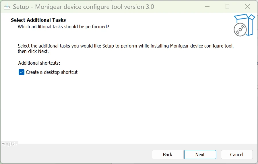 Installationsschritt 1
