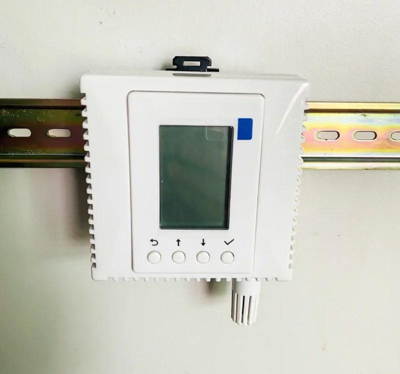 MN-NVOC DIN rail mounting adapter accessory - front view